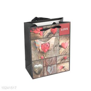 Romantic Heart Printed Gift Bag/Paper Packing Bag for Sale