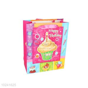 Factory Wholesale Cake Printed Gift Bag/Paper Packing Bag for Birthday