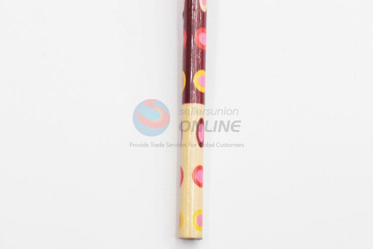 High Quality Pencil with Adorable Wooden Toys on Top