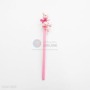 Pretty Cute Stationery Pencil with Cartoon Toy Head