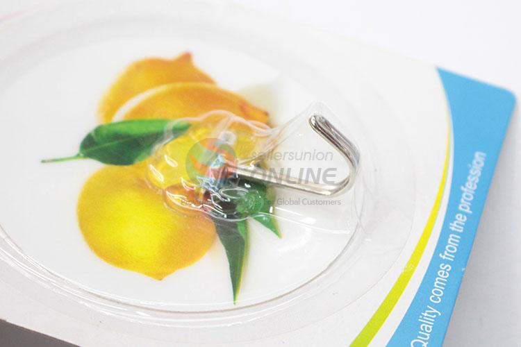 Eco-Friendly Lemon Printed Hanger Bag Key Door Hooks for Clothes