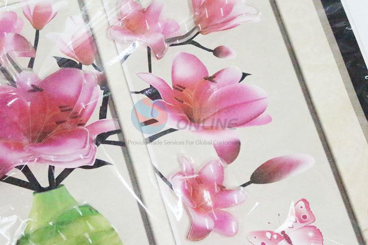 Pupolar room decor flower PVC wall/window sticker