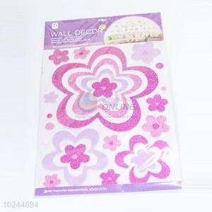 Wholesale flower EVA noctilucent wall/window sticker