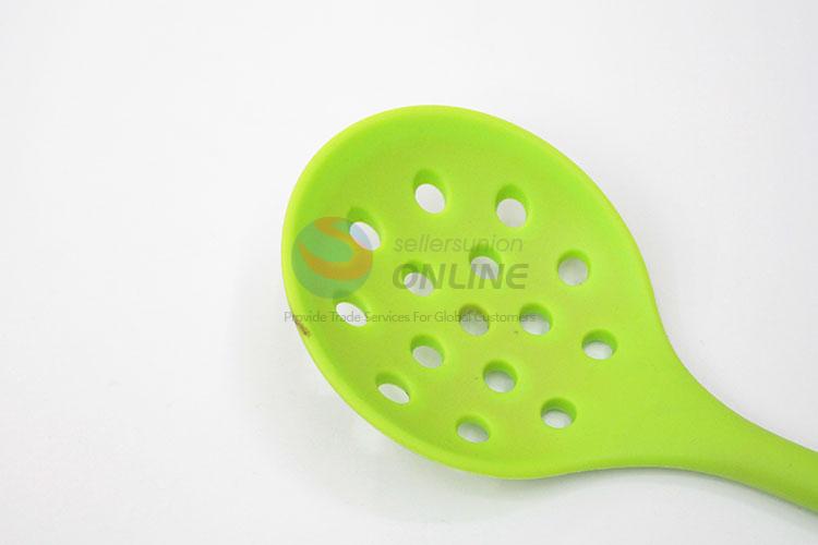 Green Color Silicone Leakage Ladle for Promotion