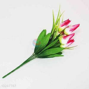 Cheap 6 Heads Artificial Flower Plastic Flower Artificial Plant