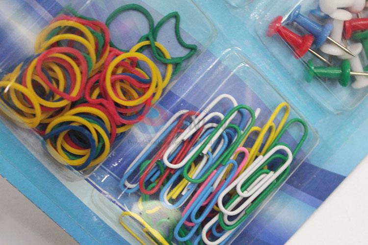 Utility Metal Paper Clip, Rubber Band, Wooden Clips, Pushpin