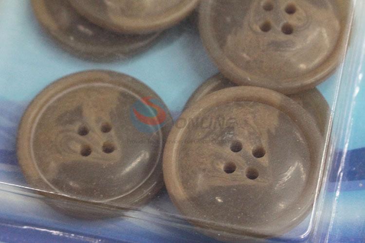 Household 4 Holes Round Sewing Buttons Plastic Button