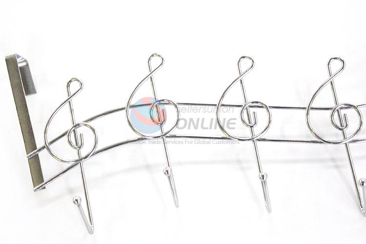 Hot Sale Metal Hook Musical Note Shape Coat Hooks