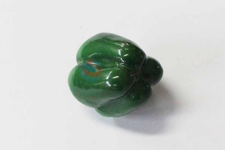 Simulation Green Pepper Fake Fruit and Vegetable Decoration