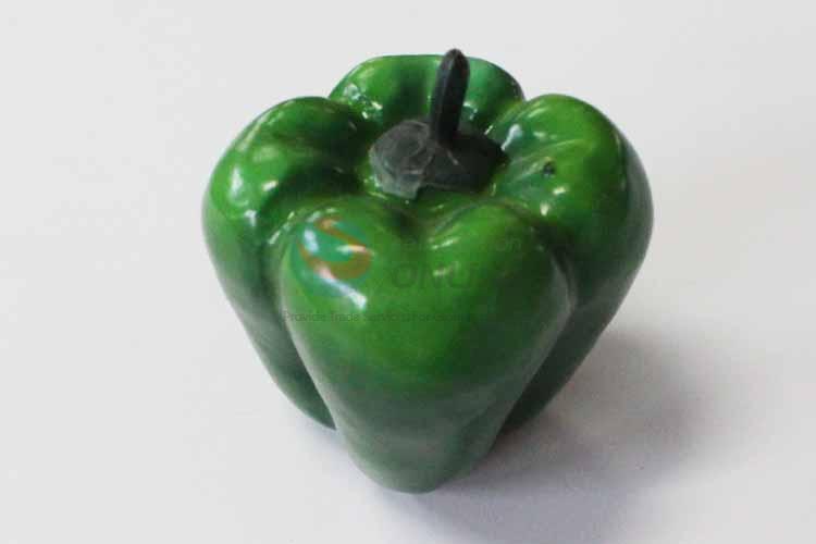 Simulation Green Pepper Fake Fruit and Vegetable Decoration