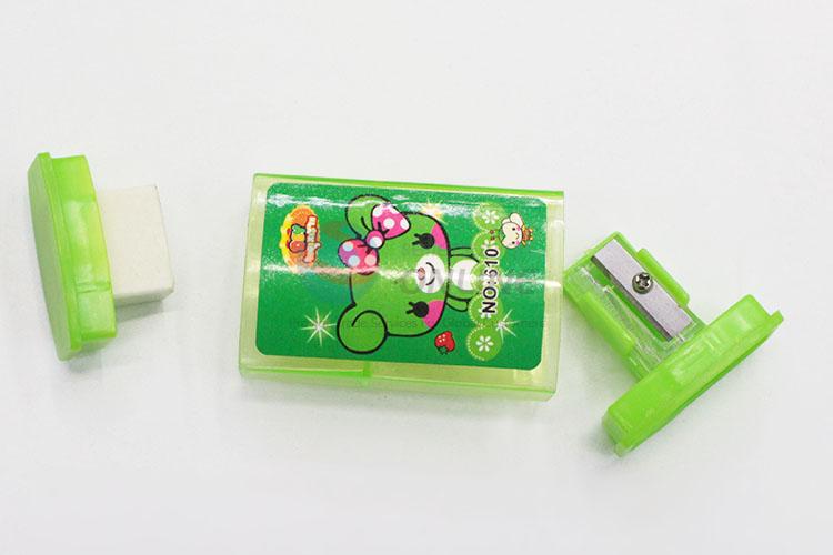 Promotional Cartoon Pattern Plastic Pencil Sharpener