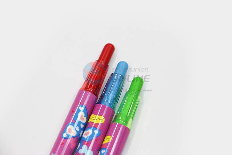 Cute Design 12 Colors Rolling Crayon