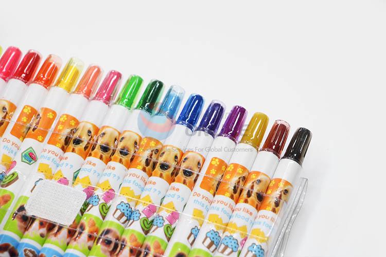 Factory Sales 18 Colors Rolling Crayon