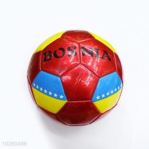 Cheap Price Artificial PU Soccer Ball Printed Footballs with Rubber Liner