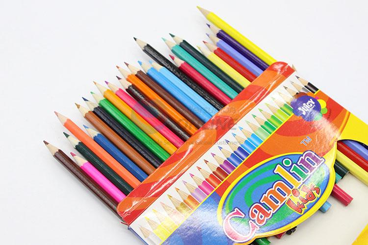 24 Colors Colored Pencils Set From China