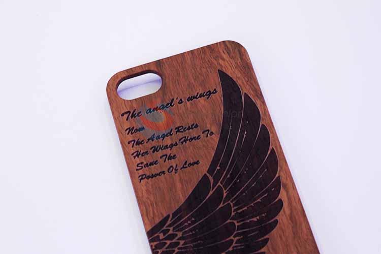 Wing Pattern Wood Mobile Phone Shell Phone Case For iphone6/6 Plus