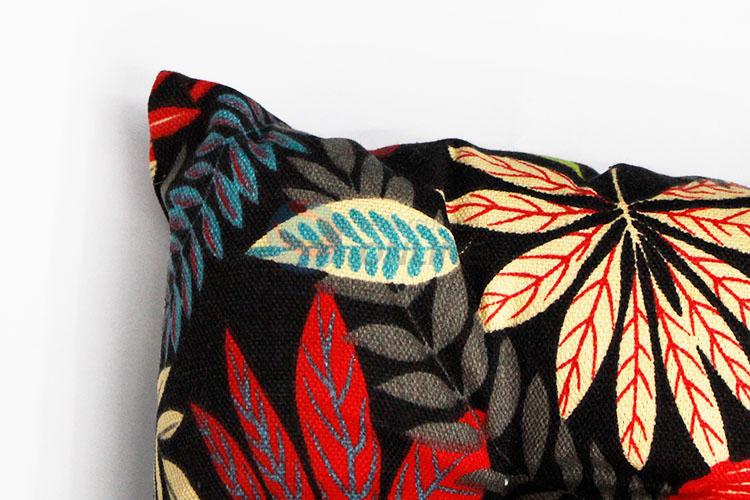 Normal best lovely colorful leaves seat cushion