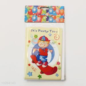 Cartoon Sport Boy Pattern Paper Gift Card/ Greeting Card