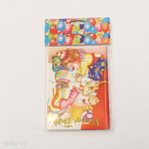 Funny Clown Pattern Greeting Card Birthday Card Gift Card