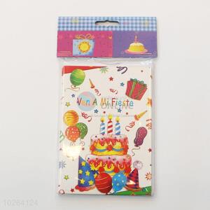 Exquisite Birthday Cake Pattern Decoration Kraft Paper Wishes Card/Greeting Card