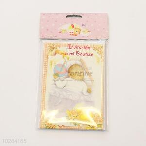 Latest Design New Baby Pattern Paper Card Wedding Cards/Birthday Card