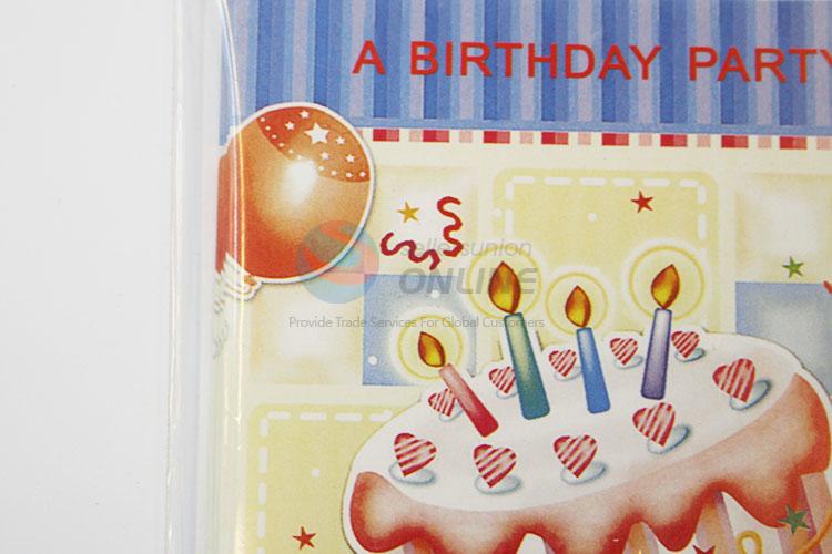 Hot Sale Cake Pattern Birthday Card/Greeting Card