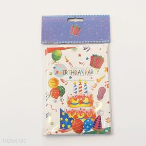 Low Price Cake Pattern Paper Greeting Cards/ Birthday Gift Card