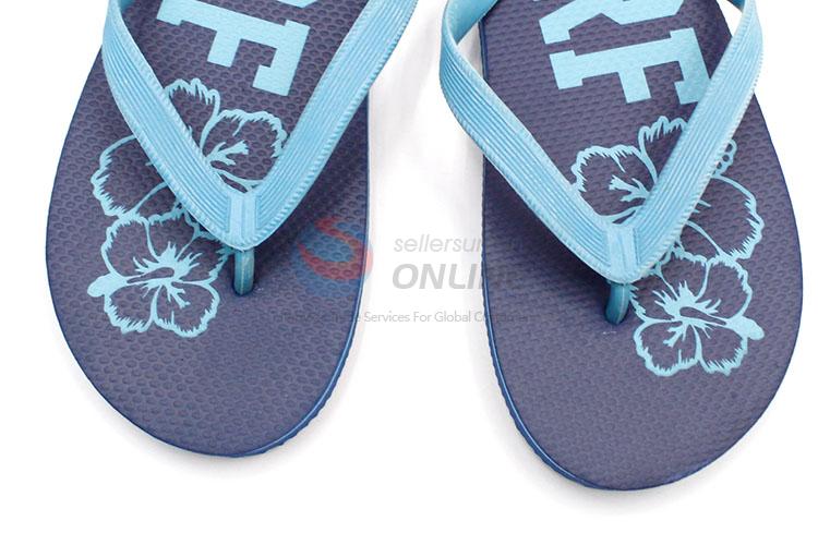 Factory Supply Blue Summer Slippers for Sale