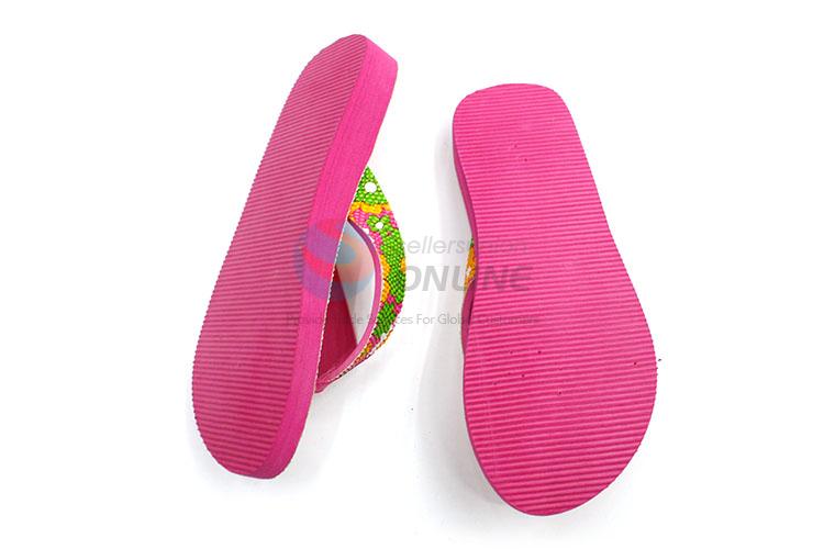 Colorful Flower Printed Summer Slippers for Sale