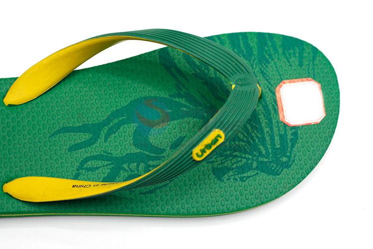 New Design Green Summer Slippers for Sale