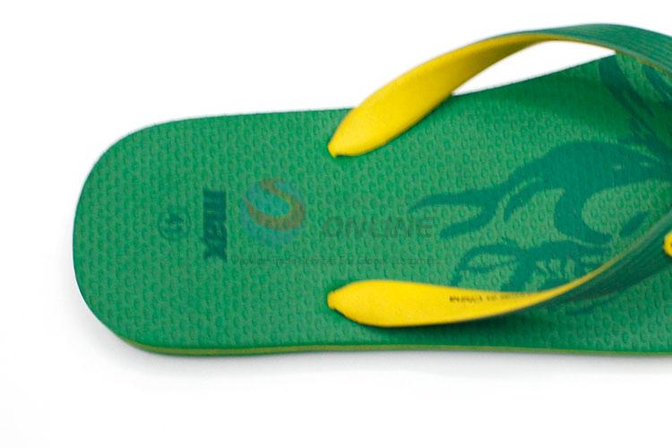 New Design Green Summer Slippers for Sale