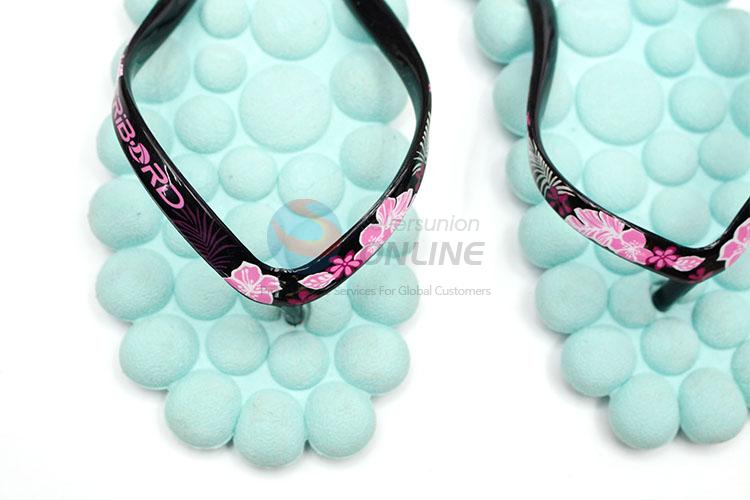 Creative Design Light Blue Summer Slippers for Sale