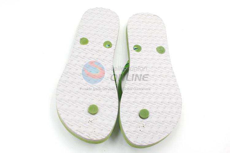 Durable Nice Green Summer Slippers for Sale