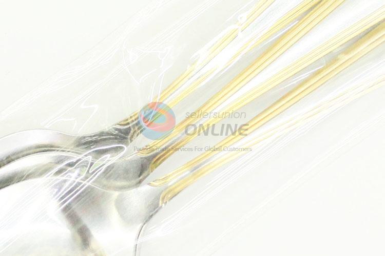 Daily use cheap 6pcs spoons