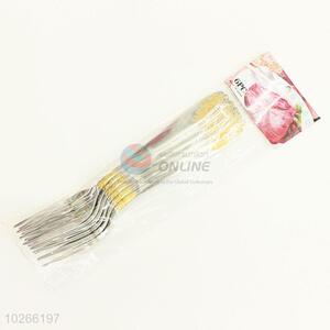 Low price cute best daily use fashion style 6pcs forks