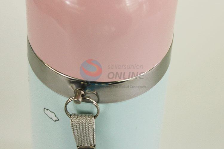 Eco-Friendly Cartoon Fire Balloon Pattern 201 Stainless Steel Vacuum Cup Portable Water Bottles