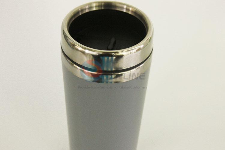 Top Seller Grey Color 201 Stainless Steel Sport Water Cup Portable Water Bottles