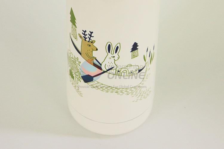 Top Quality Lovely Cartoon Animals Pattern Portable Water Bottle Water Cup/304 Stainless Steel Vacuum Cup