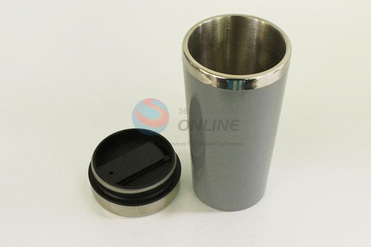 Top Seller Grey Color 201 Stainless Steel Sport Water Cup Portable Water Bottles