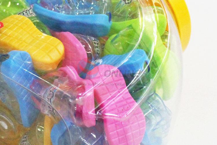 New style cool colorful shoe shape 4pcs pencil sharpeners