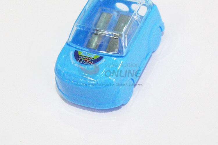 Popular top quality low price car shape 4pcs pencil sharpeners