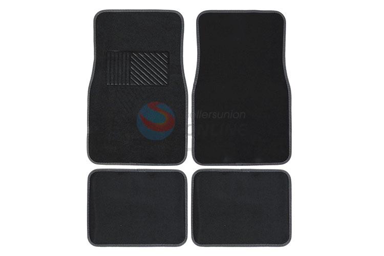 Fashion Easy Washing 4 Pieces Car Mat Cheap Car Foot Mat