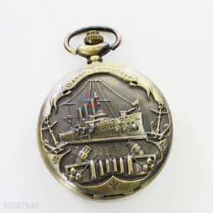 Zinc Alloy Vintage Bronze Pocket Watches