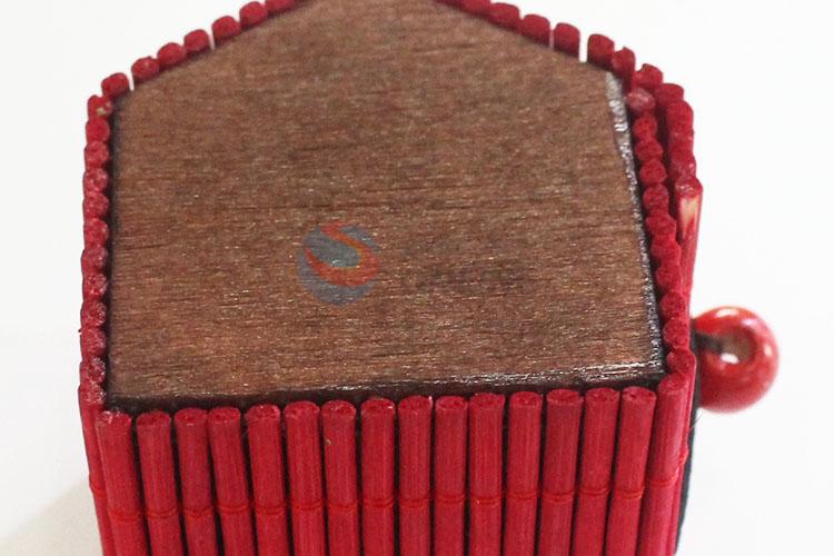 Hot-selling low price red house shape packing box