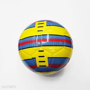 New Arrival PU Skin Football with Winding Liner, Training Soccer Ball