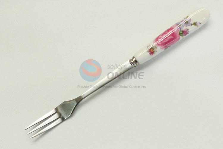 Best selling high quality stainless steel fruit fork