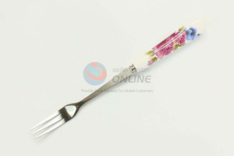 Durable high quality stainless steel fruit fork