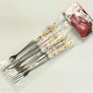 Hot selling factory price stainless steel fruit fork