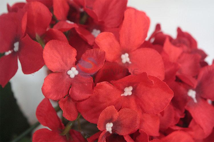 Unique Design red big-leaf hydrangea