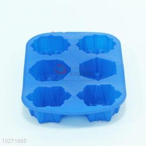 Blue Polygon Silicone Cake Mould